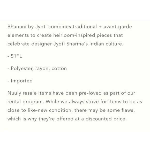 Bhanuni by Jyoti Floral Chiffon Dress Sequined Ruffled Purple SP - Picture 5 of 11